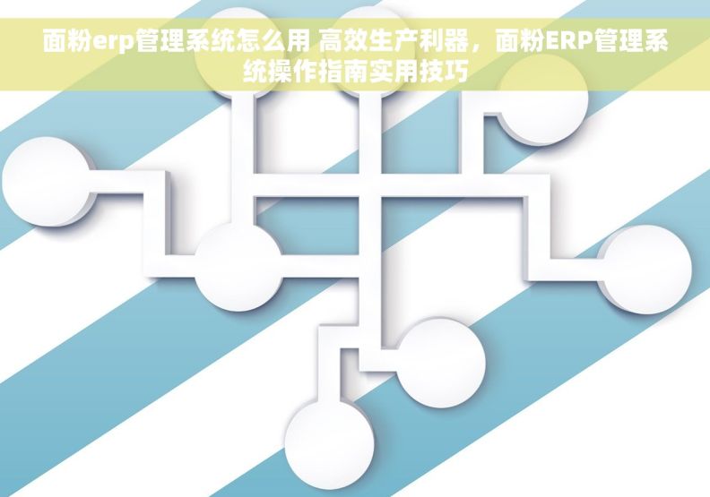 面粉erp管理系统怎么用 高效生产利器，面粉ERP管理系统操作指南实用技巧