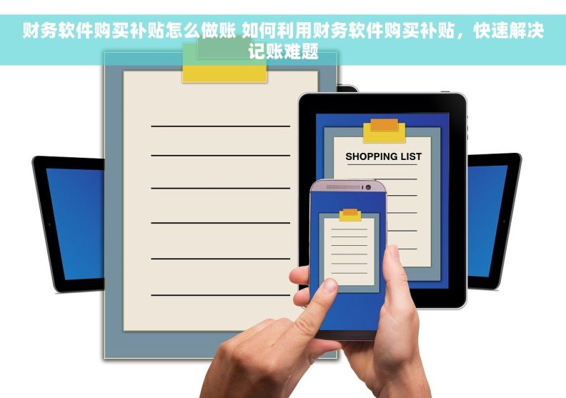 财务软件购买补贴怎么做账 如何利用财务软件购买补贴，快速解决记账难题