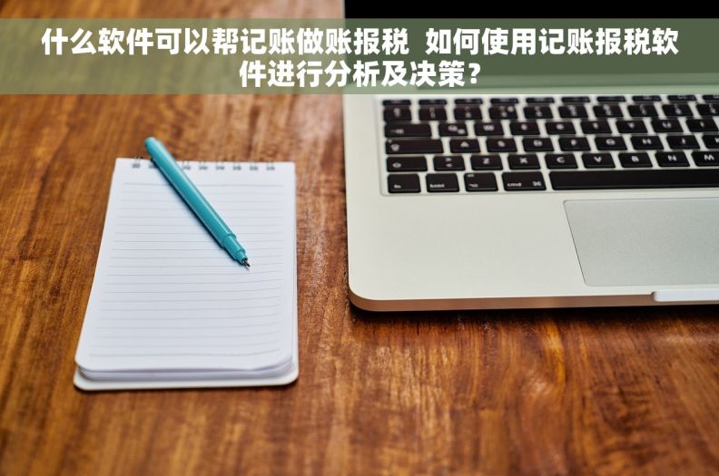 什么软件可以帮记账做账报税  如何使用记账报税软件进行分析及决策？