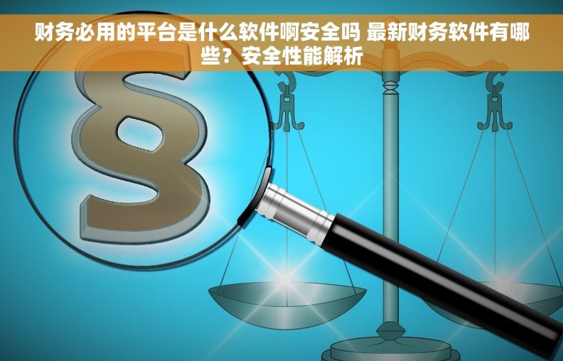 财务必用的平台是什么软件啊安全吗 最新财务软件有哪些？安全性能解析