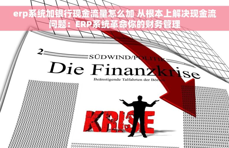 erp系统加银行现金流量怎么加 从根本上解决现金流问题：ERP系统革命你的财务管理