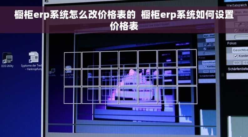 橱柜erp系统怎么改价格表的  橱柜erp系统如何设置价格表