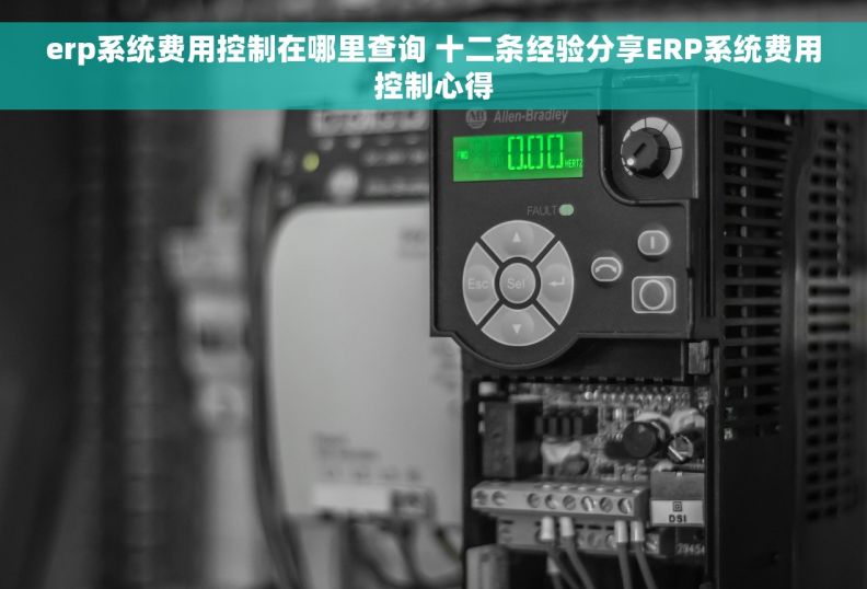 erp系统费用控制在哪里查询 十二条经验分享ERP系统费用控制心得