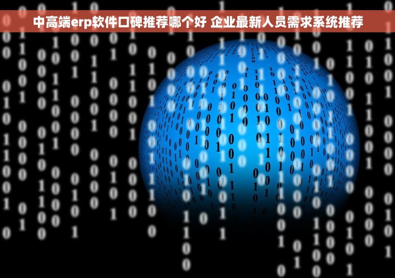 中高端erp软件口碑推荐哪个好 企业最新人员需求系统推荐