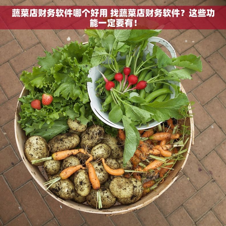 蔬菜店财务软件哪个好用 找蔬菜店财务软件？这些功能一定要有！