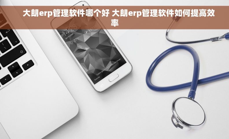     大朗erp管理软件哪个好 大朗erp管理软件如何提高效率