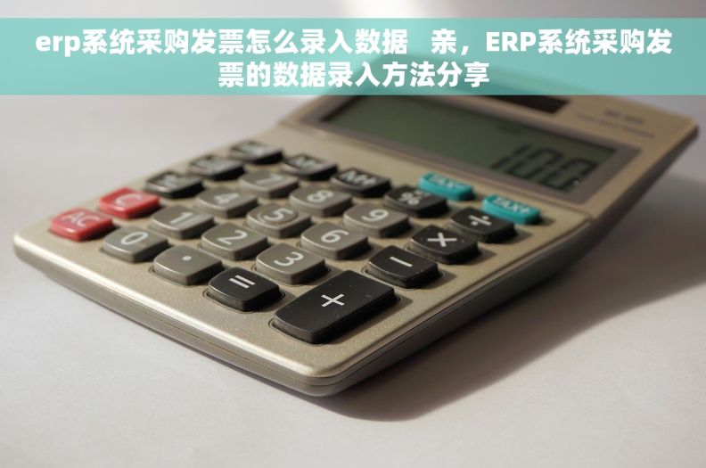 erp系统采购发票怎么录入数据   亲，ERP系统采购发票的数据录入方法分享