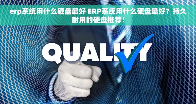 erp系统用什么硬盘最好 ERP系统用什么硬盘最好？持久耐用的硬盘推荐！