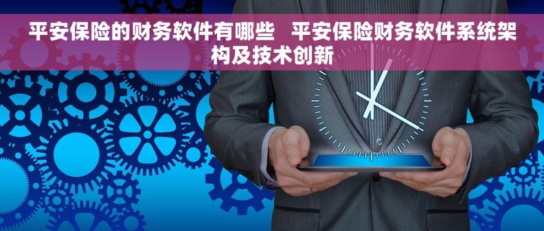 平安保险的财务软件有哪些   平安保险财务软件系统架构及技术创新