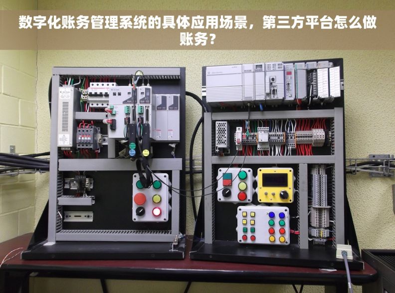 数字化账务管理系统的具体应用场景，第三方平台怎么做账务？