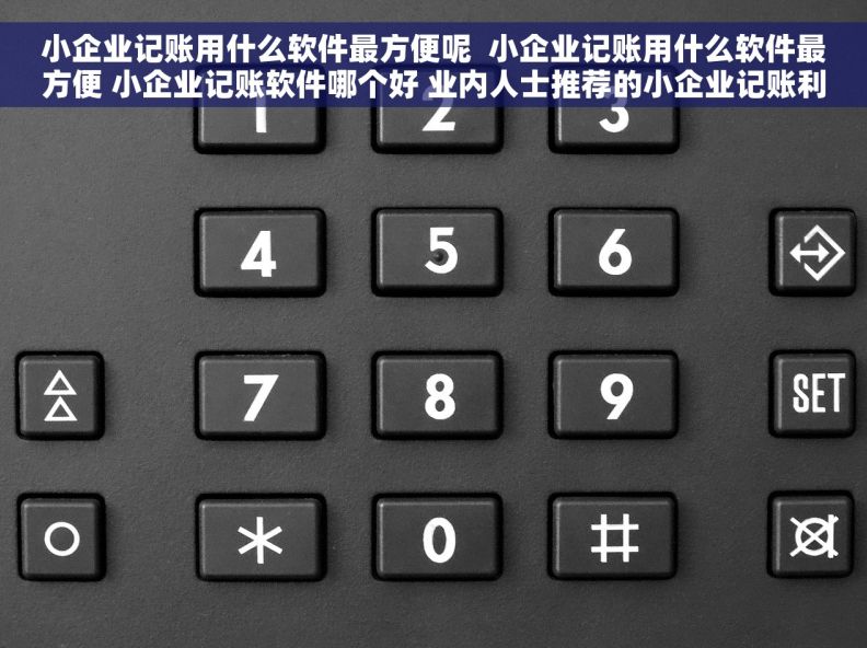 小企业记账用什么软件最方便呢  小企业记账用什么软件最方便 小企业记账软件哪个好 业内人士推荐的小企业记账利器