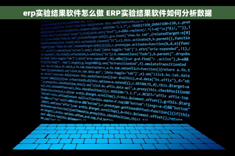 erp实验结果软件怎么做 ERP实验结果软件如何分析数据