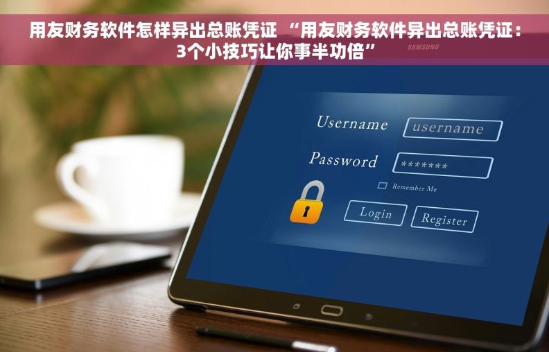 用友财务软件怎样异出总账凭证 “用友财务软件异出总账凭证：3个小技巧让你事半功倍”