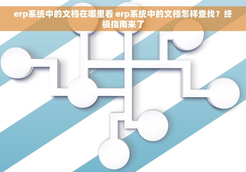 erp系统中的文档在哪里看 erp系统中的文档怎样查找？终极指南来了