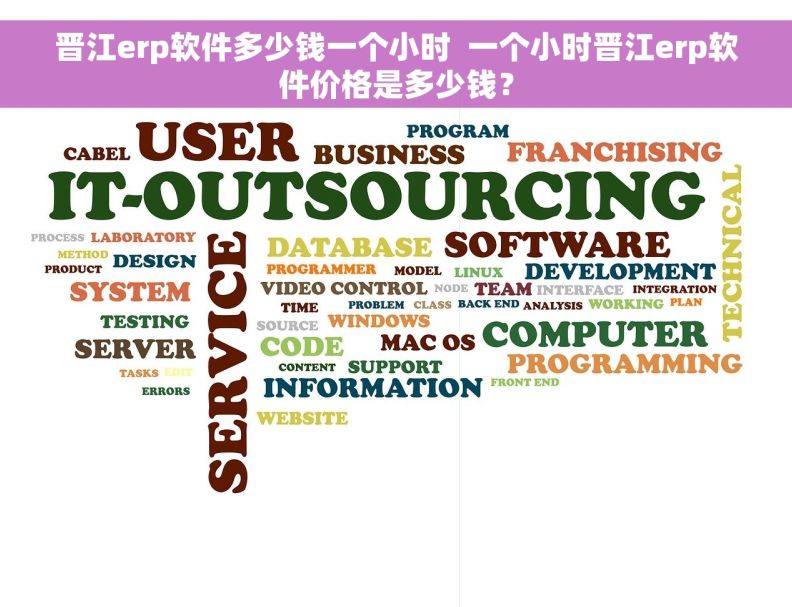 晋江erp软件多少钱一个小时  一个小时晋江erp软件价格是多少钱？