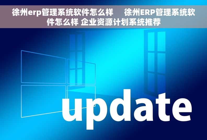 徐州erp管理系统软件怎么样     徐州ERP管理系统软件怎么样 企业资源计划系统推荐