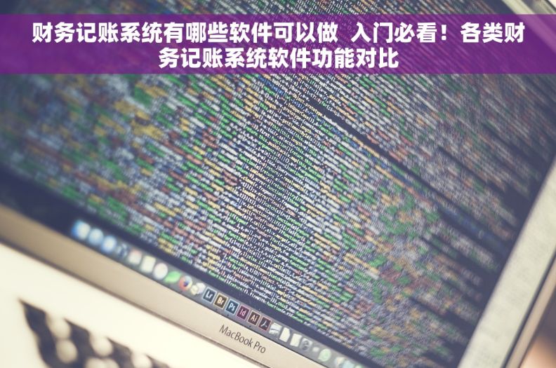 财务记账系统有哪些软件可以做  入门必看！各类财务记账系统软件功能对比