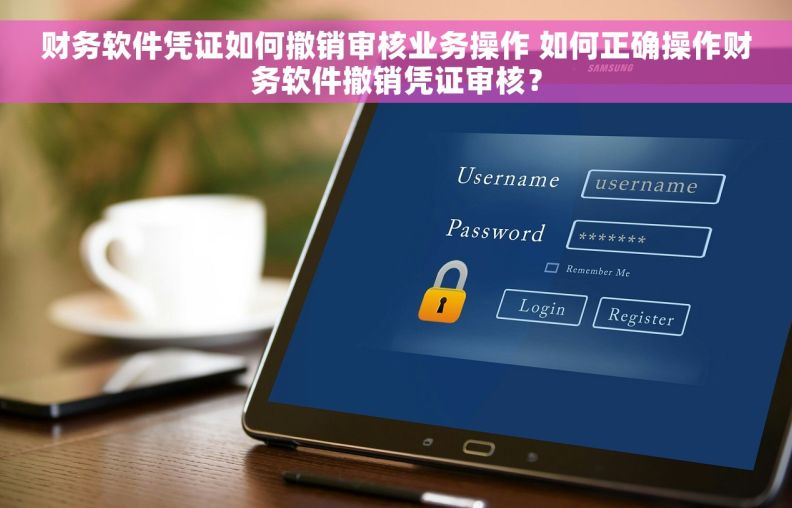 财务软件凭证如何撤销审核业务操作 如何正确操作财务软件撤销凭证审核？