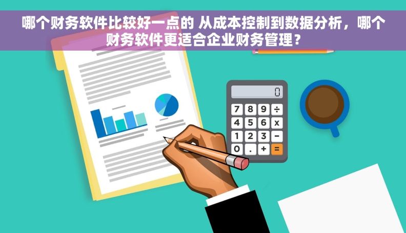 哪个财务软件比较好一点的 从成本控制到数据分析，哪个财务软件更适合企业财务管理？