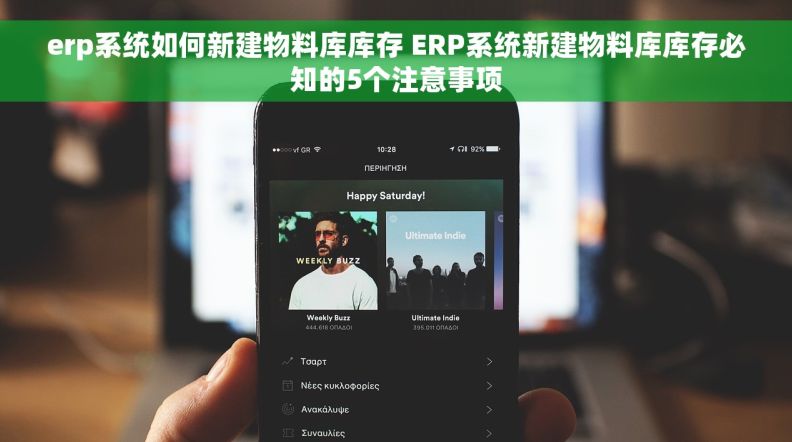 erp系统如何新建物料库库存 ERP系统新建物料库库存必知的5个注意事项