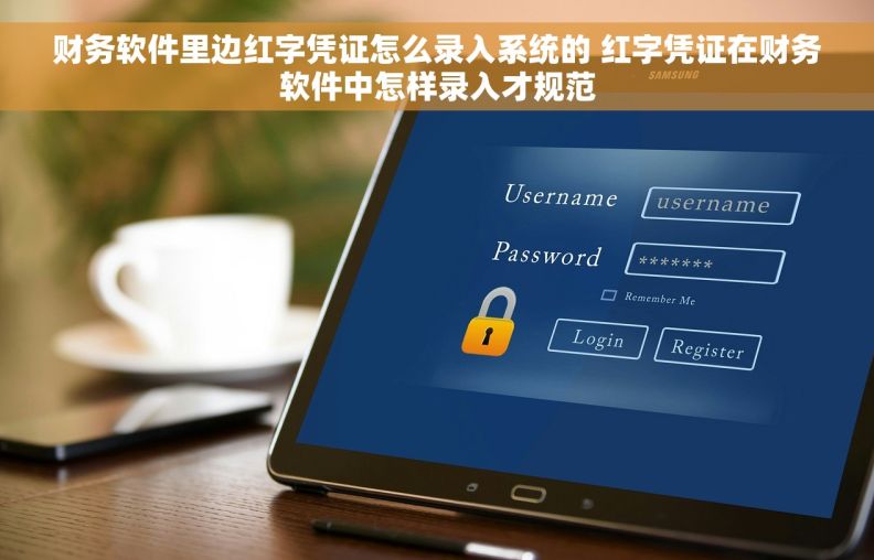 财务软件里边红字凭证怎么录入系统的 红字凭证在财务软件中怎样录入才规范