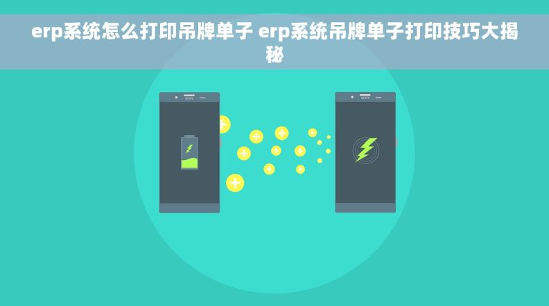 erp系统怎么打印吊牌单子 erp系统吊牌单子打印技巧大揭秘