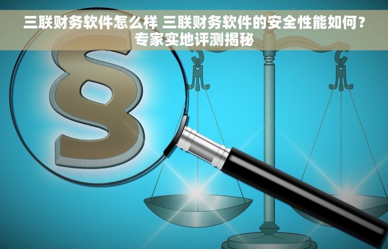 三联财务软件怎么样 三联财务软件的安全性能如何？专家实地评测揭秘