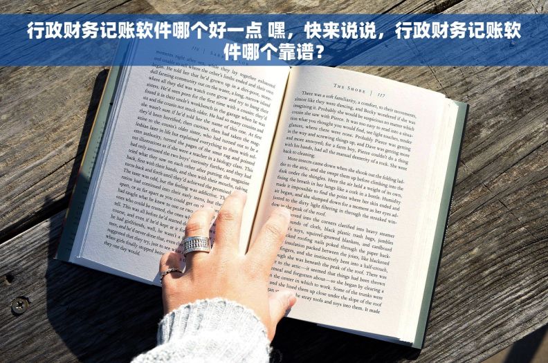 行政财务记账软件哪个好一点 嘿，快来说说，行政财务记账软件哪个靠谱？