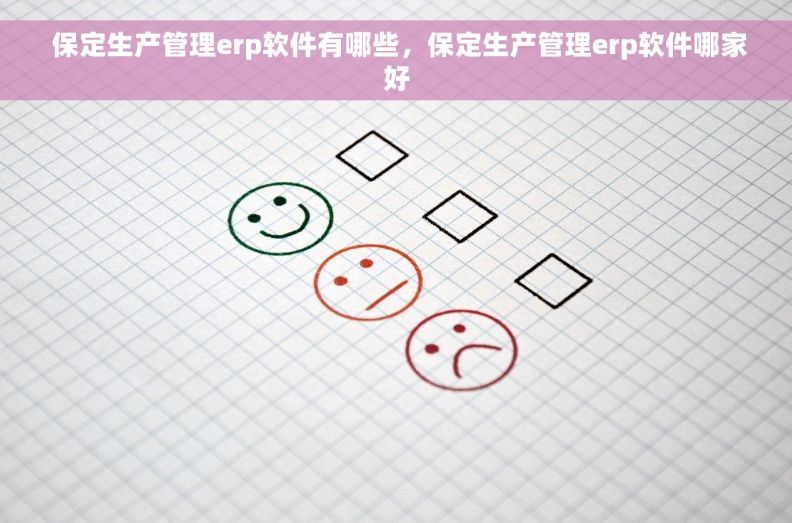  保定生产管理erp软件有哪些，保定生产管理erp软件哪家好