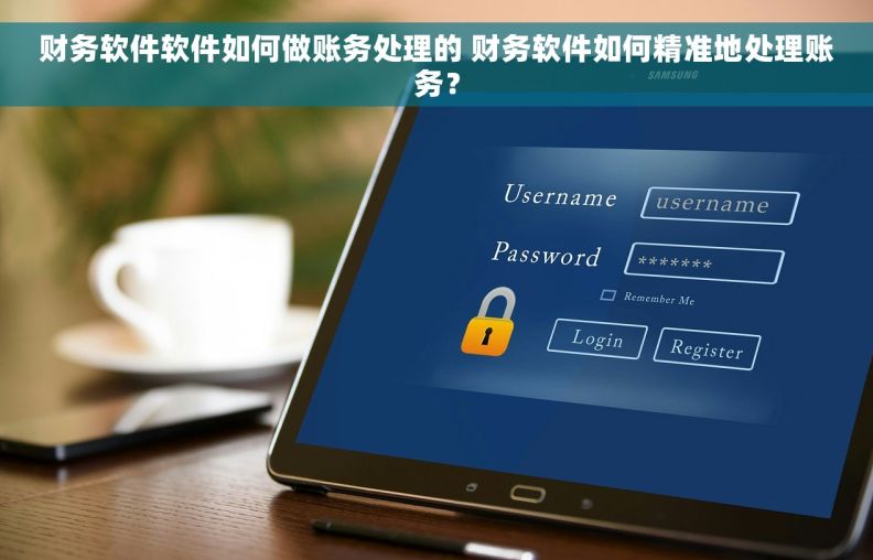 财务软件软件如何做账务处理的 财务软件如何精准地处理账务？