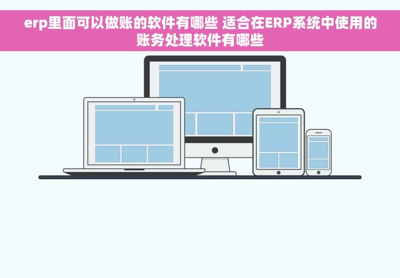 erp里面可以做账的软件有哪些 适合在ERP系统中使用的账务处理软件有哪些