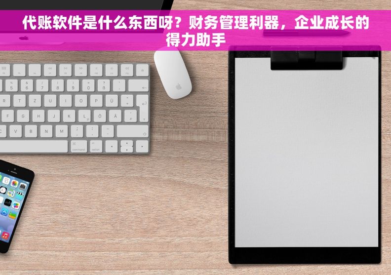 代账软件是什么东西呀？财务管理利器，企业成长的得力助手