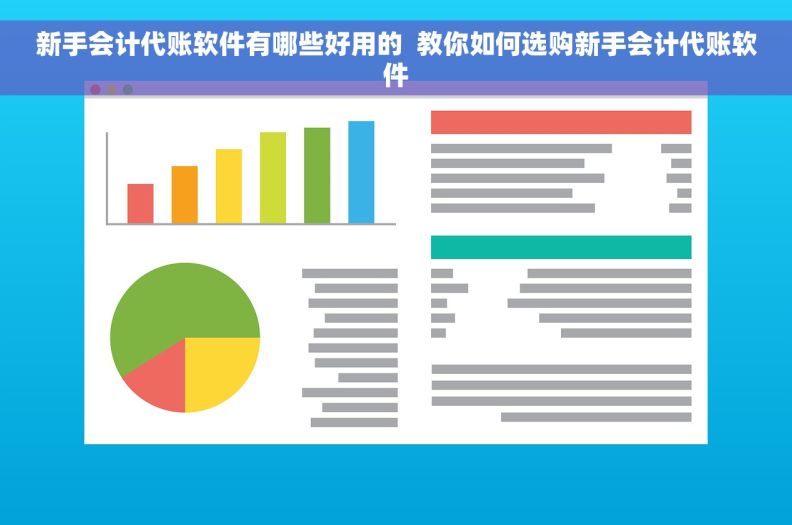 新手会计代账软件有哪些好用的  教你如何选购新手会计代账软件