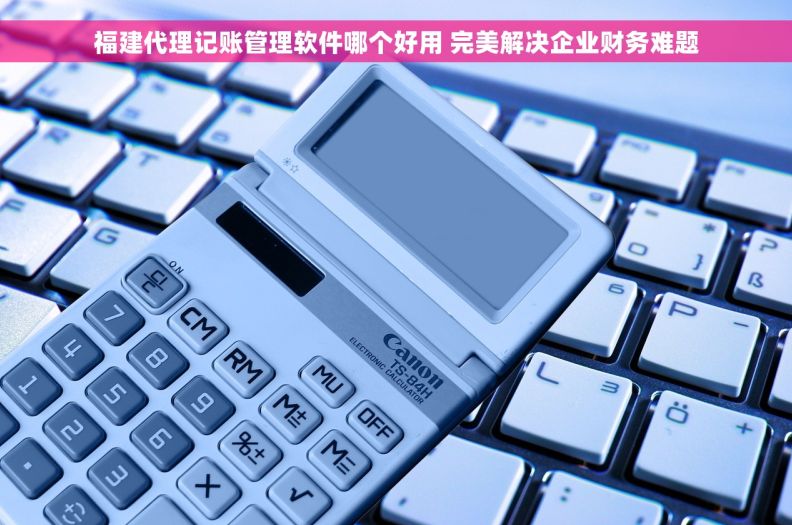 福建代理记账管理软件哪个好用 完美解决企业财务难题