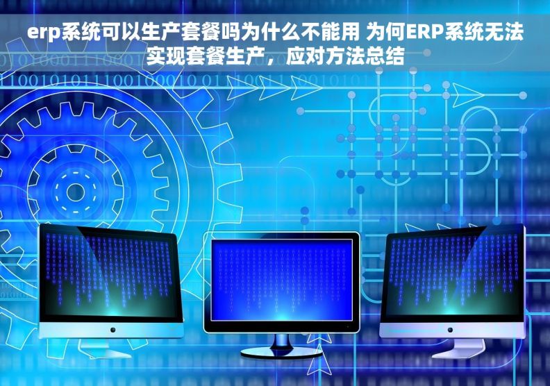 erp系统可以生产套餐吗为什么不能用 为何ERP系统无法实现套餐生产，应对方法总结