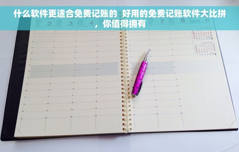 什么软件更适合免费记账的  好用的免费记账软件大比拼，你值得拥有