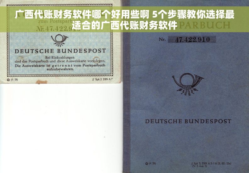 广西代账财务软件哪个好用些啊 5个步骤教你选择最适合的广西代账财务软件