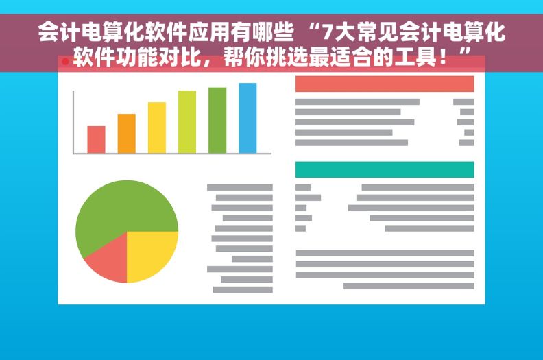 会计电算化软件应用有哪些 “7大常见会计电算化软件功能对比，帮你挑选最适合的工具！”