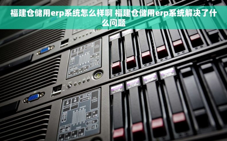 福建仓储用erp系统怎么样啊 福建仓储用erp系统解决了什么问题