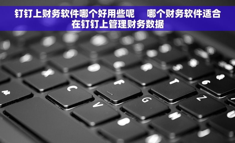 钉钉上财务软件哪个好用些呢     哪个财务软件适合在钉钉上管理财务数据