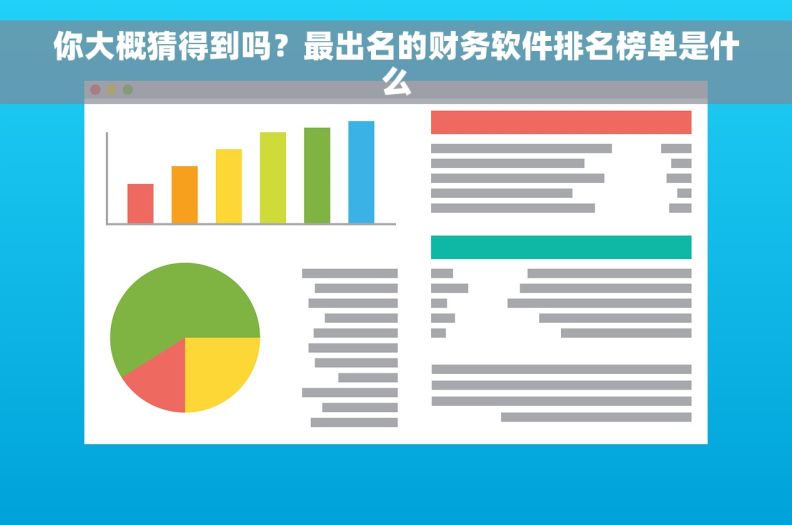 你大概猜得到吗？最出名的财务软件排名榜单是什么