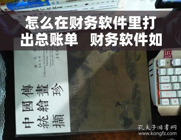 怎么在财务软件里打出总账单   财务软件如何通过导出功能打印总账单