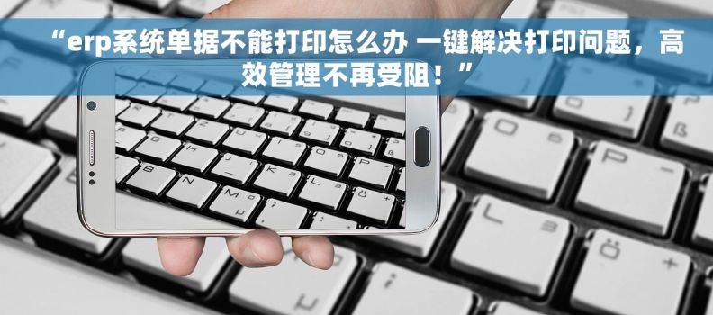 “erp系统单据不能打印怎么办 一键解决打印问题，高效管理不再受阻！”