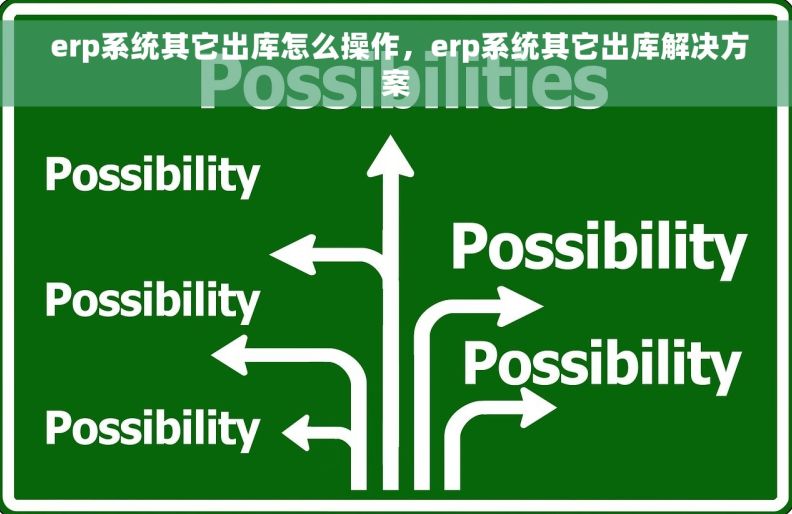  erp系统其它出库怎么操作，erp系统其它出库解决方案