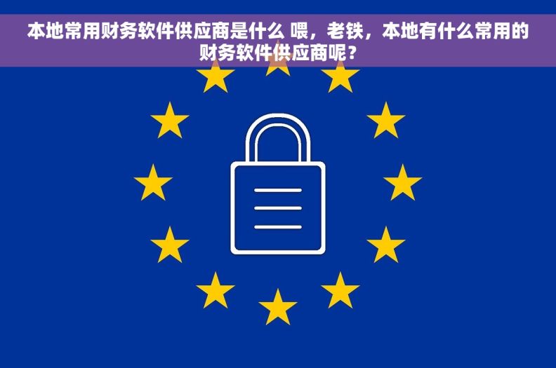 本地常用财务软件供应商是什么 喂，老铁，本地有什么常用的财务软件供应商呢？