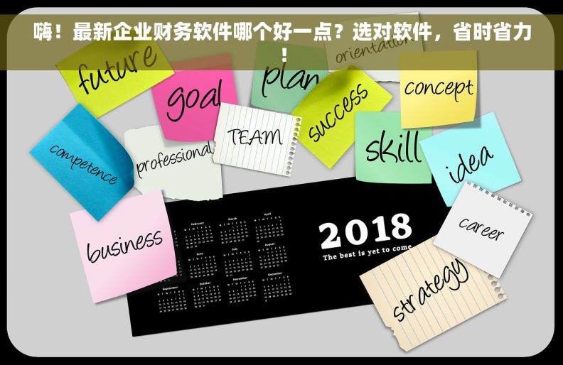 嗨！最新企业财务软件哪个好一点？选对软件，省时省力！