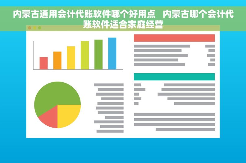 内蒙古通用会计代账软件哪个好用点   内蒙古哪个会计代账软件适合家庭经营