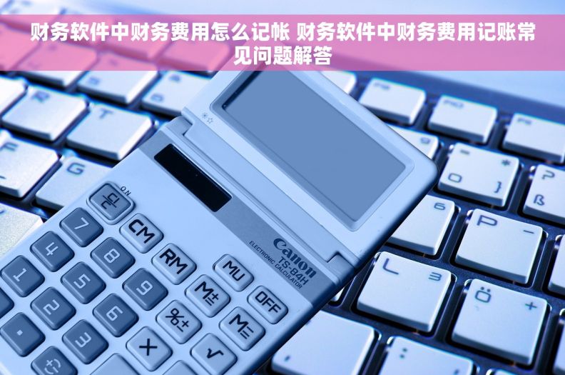 财务软件中财务费用怎么记帐 财务软件中财务费用记账常见问题解答