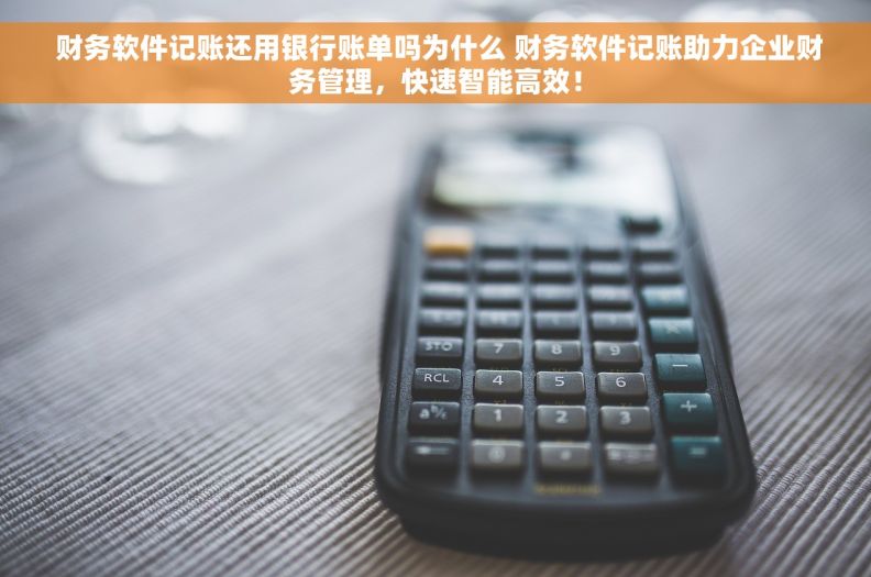  财务软件记账还用银行账单吗为什么 财务软件记账助力企业财务管理，快速智能高效！