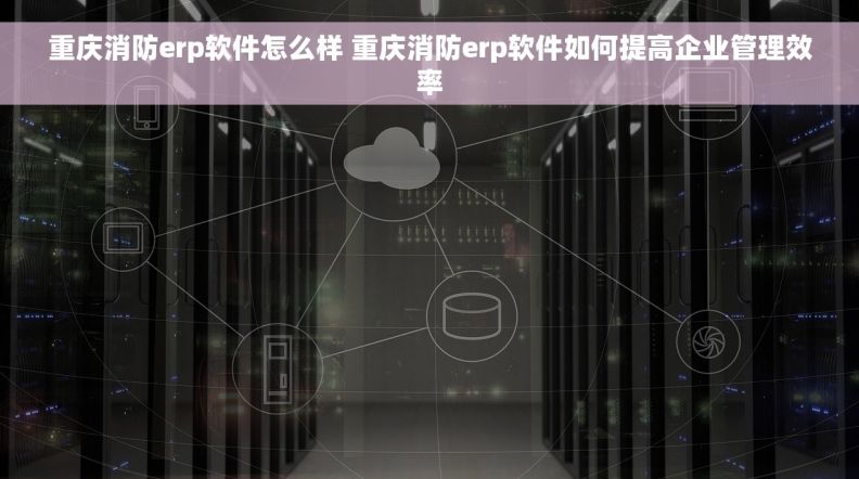 重庆消防erp软件怎么样 重庆消防erp软件如何提高企业管理效率